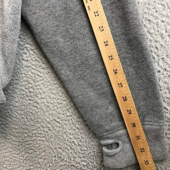 Lululemon Fleece Jacket Mens L Grey Hoodie Full zip - Picture 9 of 11